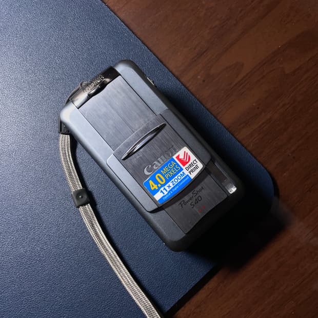 캐논 파워샷 s40 디지털 카메라