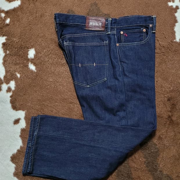 폴로 랄프로렌 남성용 진청바지(36×32)