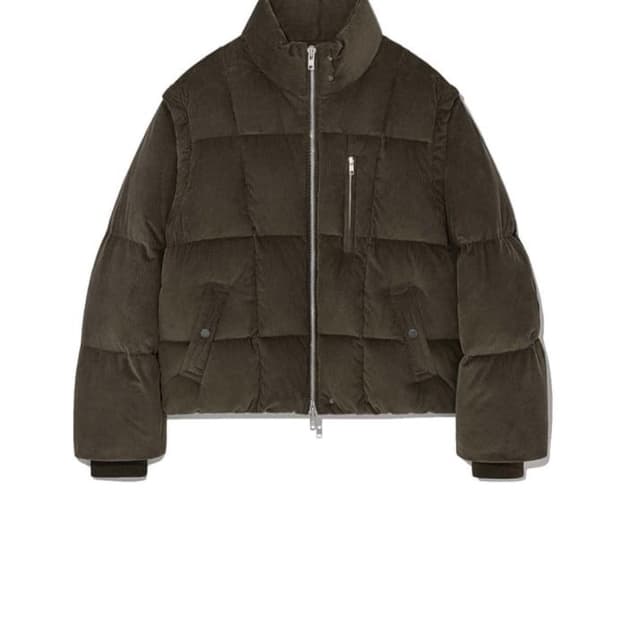 알렌느 코듀로이 덕다운패딩 2사이즈