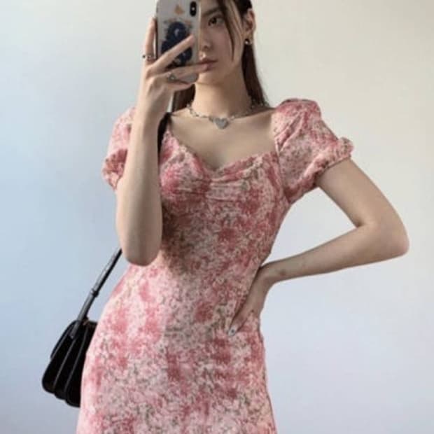 루루서울 마가렛퍼프 원피스