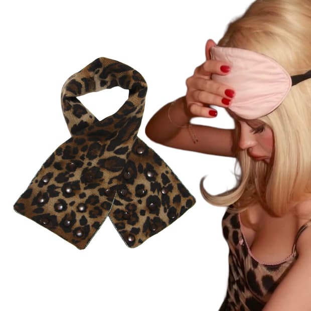 Leopard Dome Stud muffler