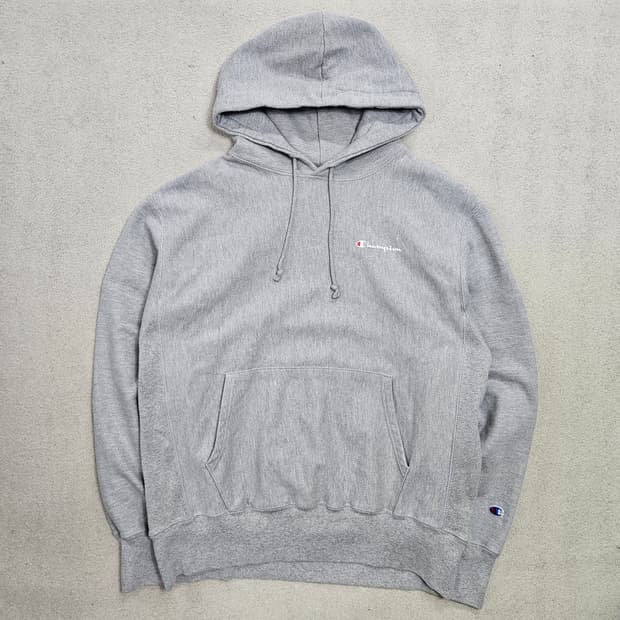 챔피온 리버스위브 후드티 L