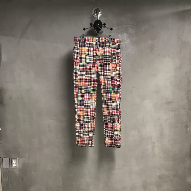 폴로 랄프로렌 체크패턴 팬츠 34/32