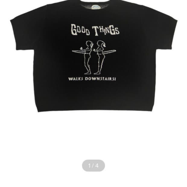 시눈 22ss good things knit tiop 니트반팔