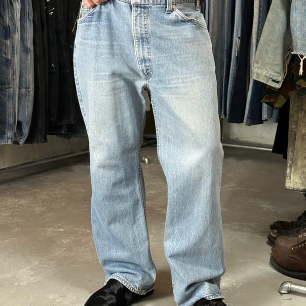 90's USA Made 빈티지 리바이스 517 오렌지탭 부츠컷