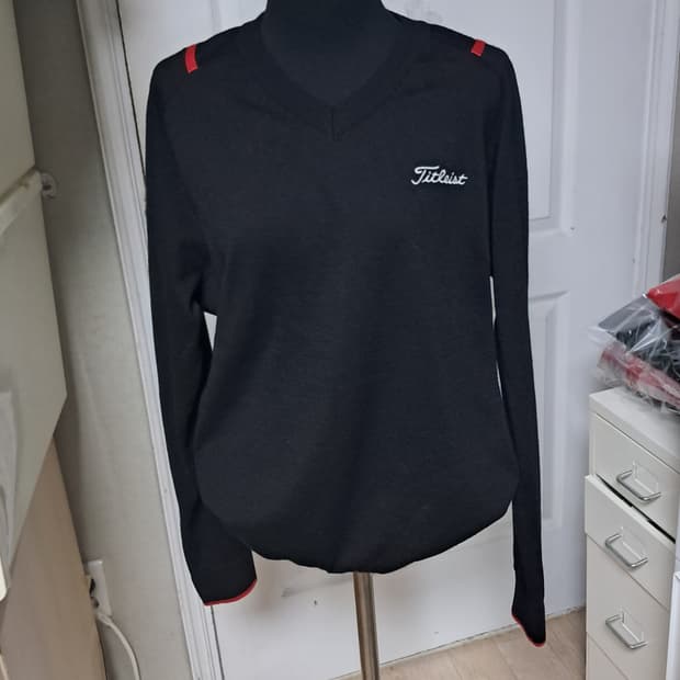 타이틀리스트 남성 골프 V넥 니트 XL(105)