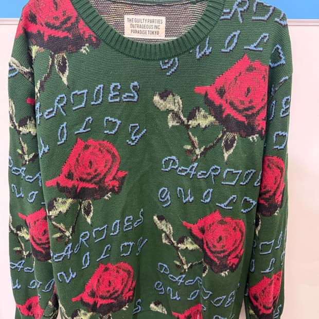 와코마리아 코튼자카드 니트