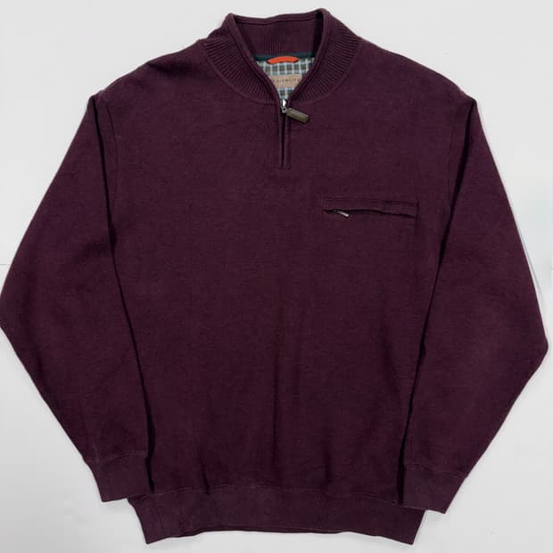 GIOBLITZ 하프집업 니트 스웨터