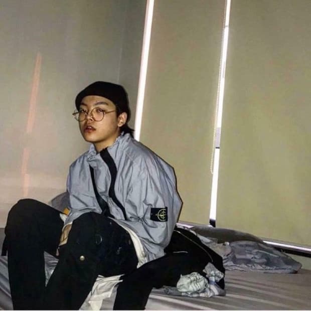 스톤아일랜드 18ss 트윌 아노락 