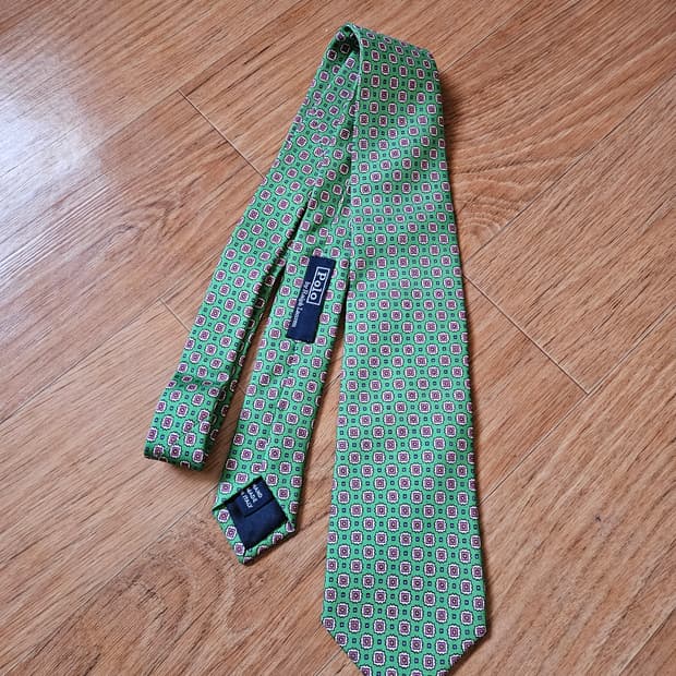 폴로 실크 타이 