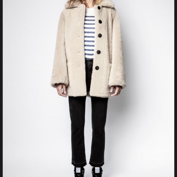 자딕앤볼테르 리버시블 무스탕