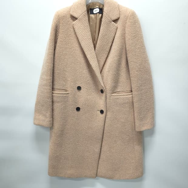 듀엘(DEWL) 트위드 모직 더블코트 ( 여성 55~55반 )