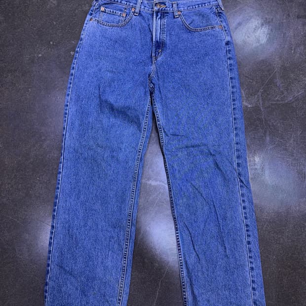 리바이스 620 루즈 스트레이트핏 코리아탭 스톤워싱 데님 팬츠 36