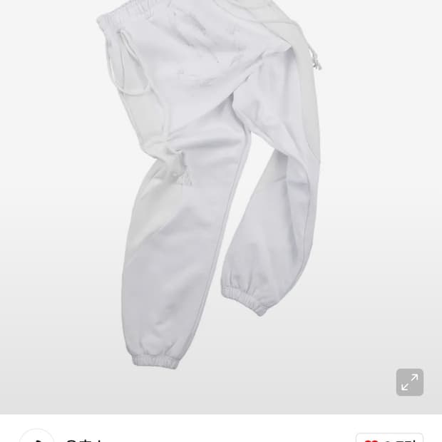 (새상품) 오호스 그래픽 조거팬츠