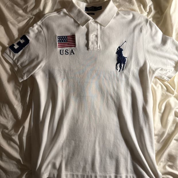 폴로 빅포니 치프키프 성조기 카라티