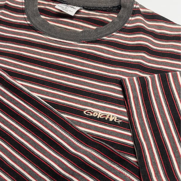 90's Gotcha 스트라이프 티셔츠