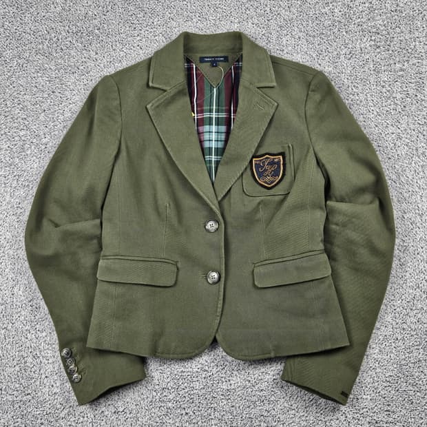 타미힐피거 코튼 베이직 블레이저 자켓 ( 6 ) / 10180