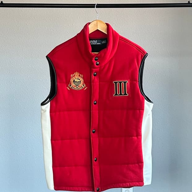 [XL]폴로 랄프로렌 이탈리아 패딩 베스트