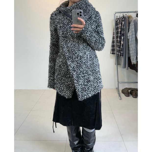 Imperial 부클 코트