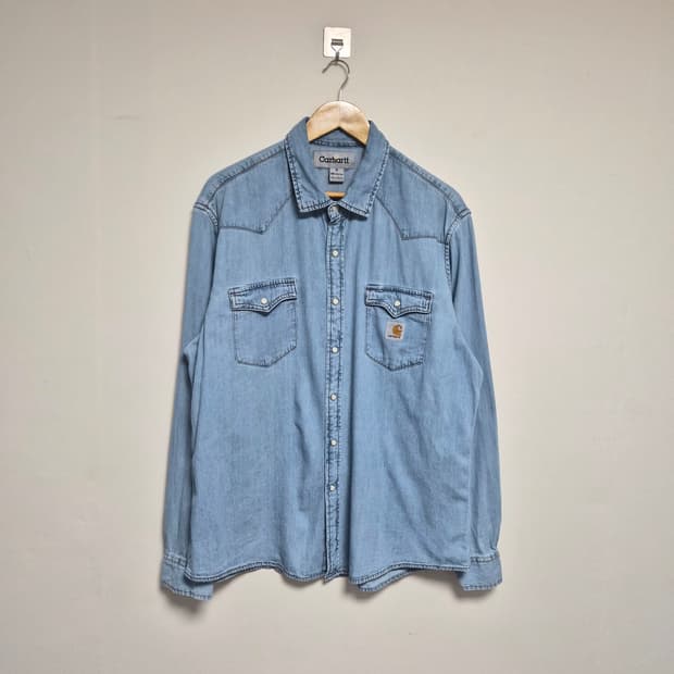 칼하트Carhartt 웨스턴 데님 셔츠 M사이즈 - S274
