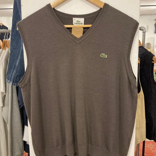 라코스테 니트조끼