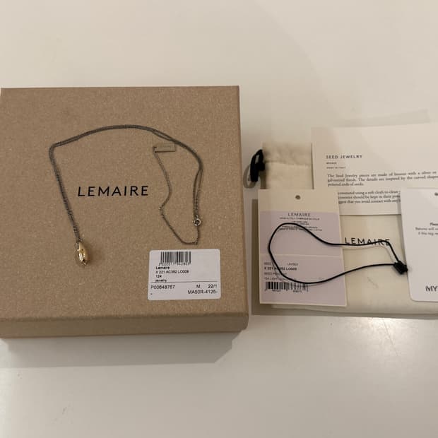 르메르 씨드 펜던트 목걸이