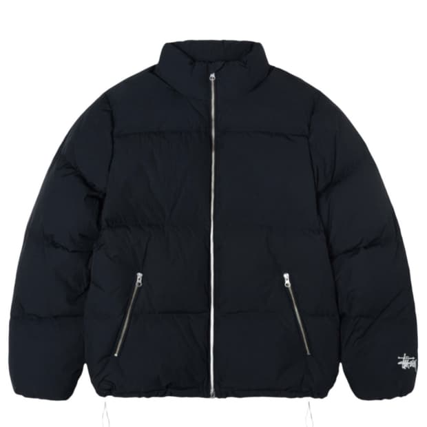 스투시 다운 퍼퍼 나일론 패딩