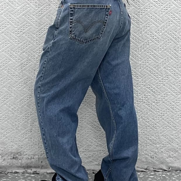 리바이스 550 빈티지 90's 와이드 데님팬츠 36인치 C09070