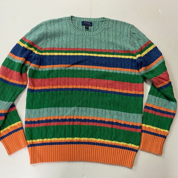 Polo 무지개니트 xL/tg 18-20