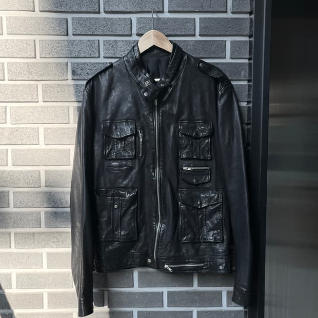 90s lambskin 양가죽 자켓