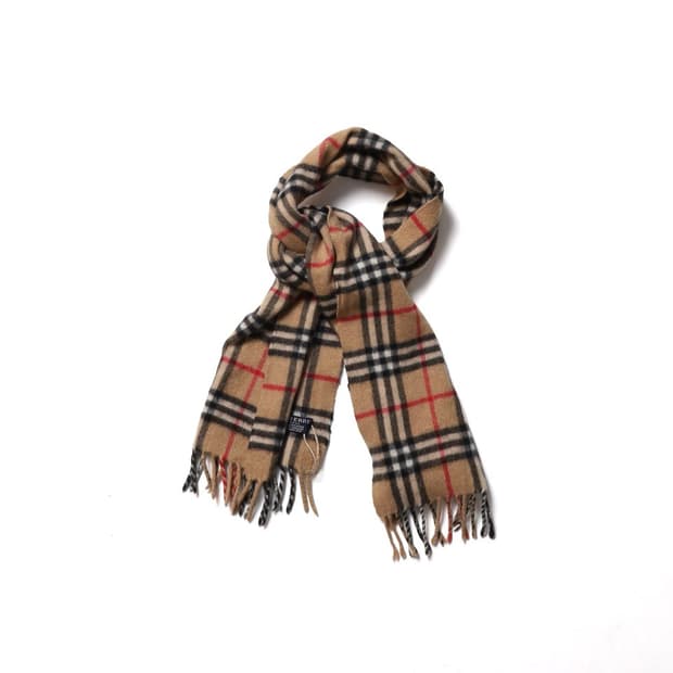 버버리 Burberry Nova Check Cashmere Scarf