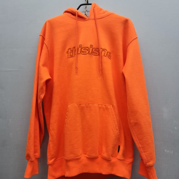 디스이즈네버댓 스펠아웃 후드티 S(L)