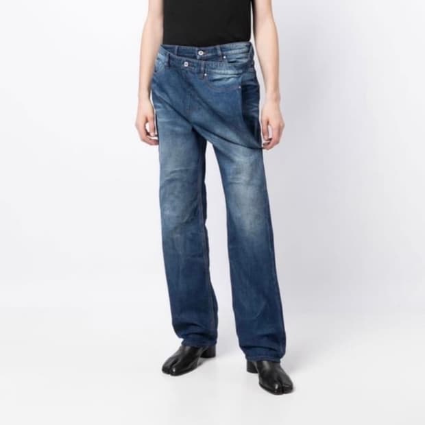 Y/project 레이지 데님팬츠