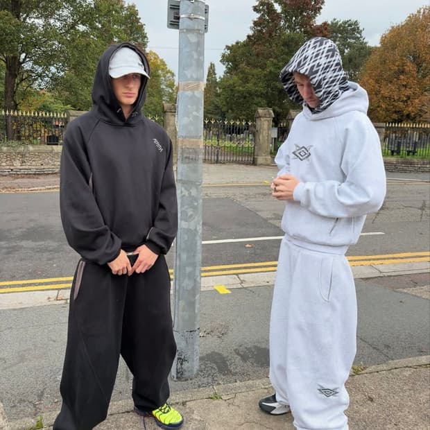 [M] mertra x umbro 조거 팬츠