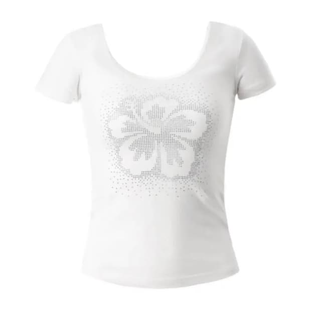 베이비메탈클럽 히비티 화이트 베메클 갸루 히메 오네 탑 빈티지 마즈