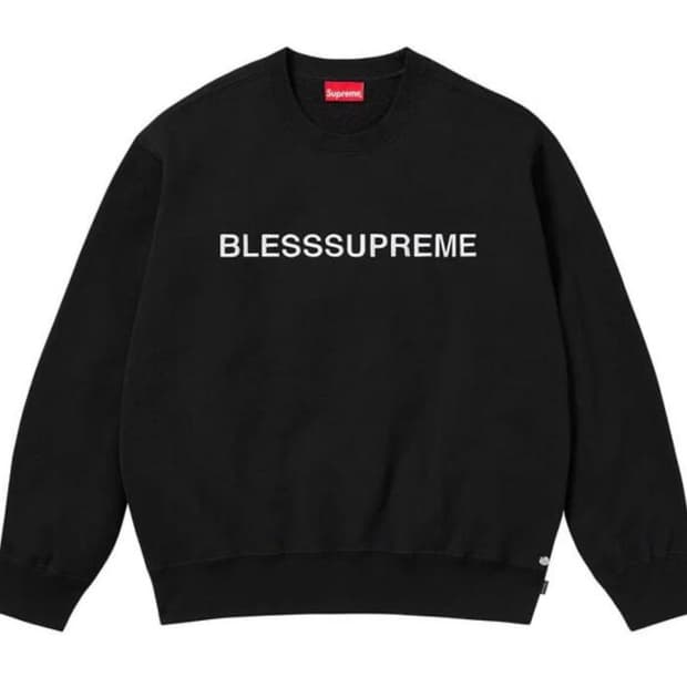 [L] supreme bless 크루넥