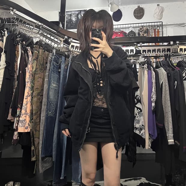 아베크롬비 크롭 자켓