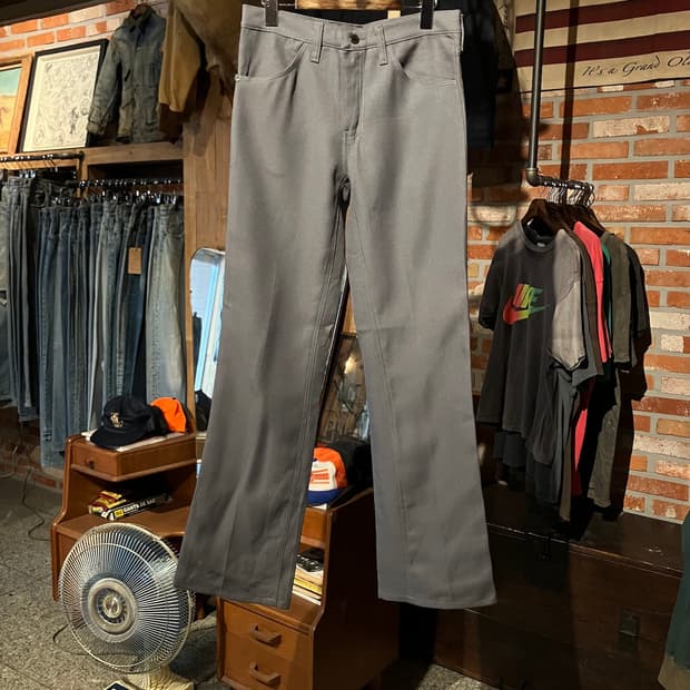 90s USA 빈티지 랭글러 부츠컷 메카닉 팬츠