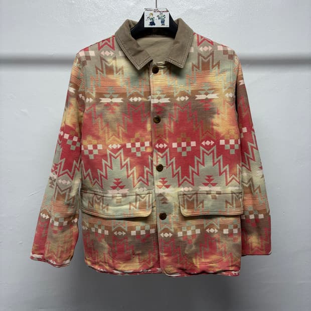폴로 리버서블 나바호 아즈텍 자켓
