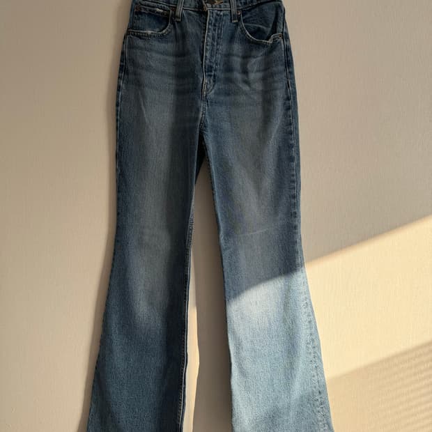 Levis 데님 부츠컷