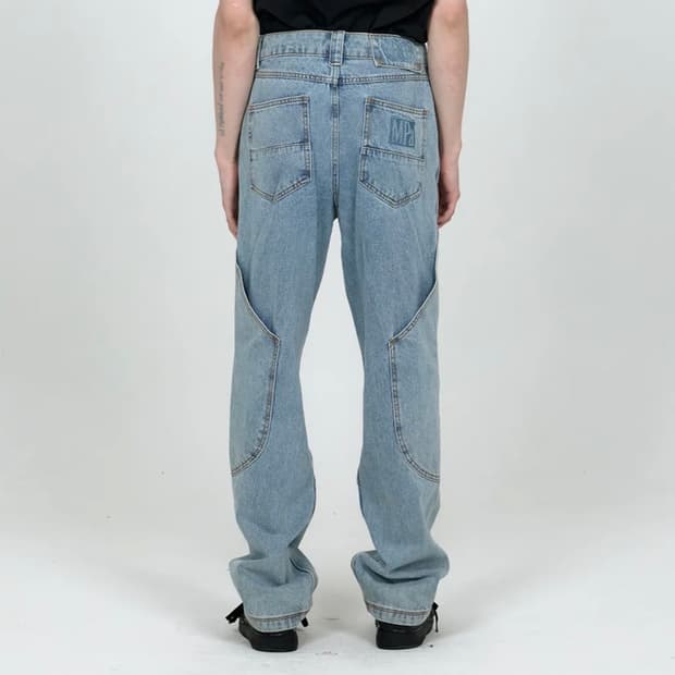 MPa CALF POCKET PANTS steel blue M