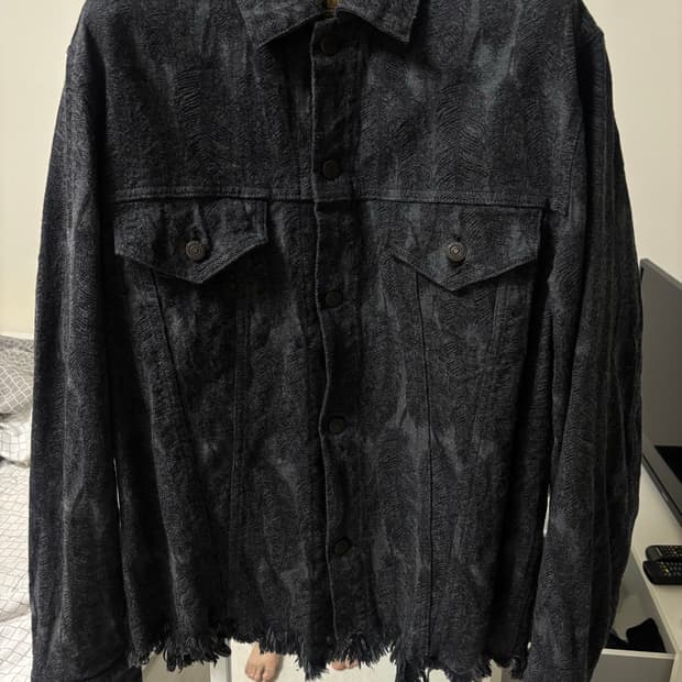 캐피탈 페더 자켓 블랙 5사이즈