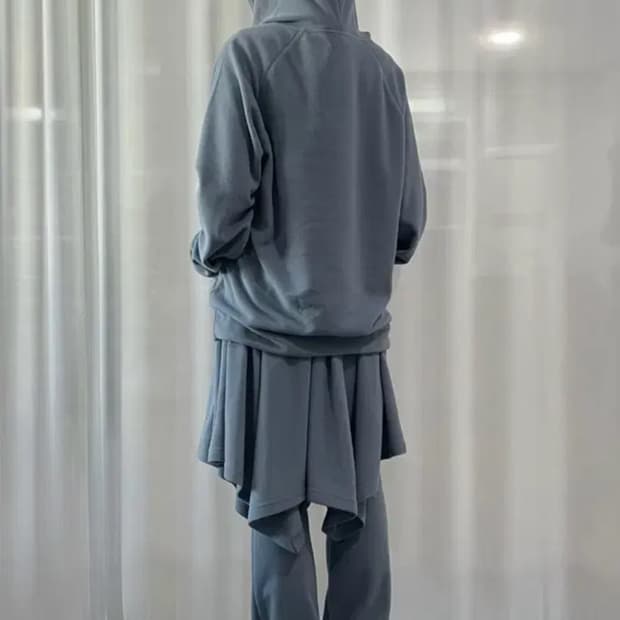 지초이 23-001 플리스 스커트 바지 세트