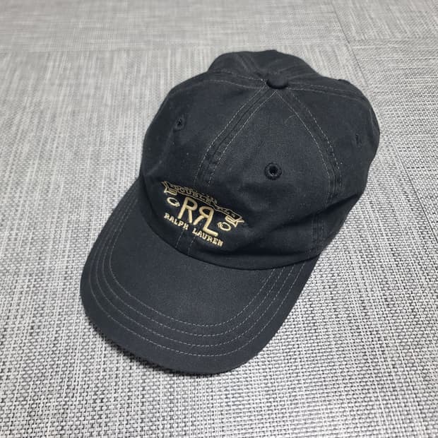 더블알엘 볼캡 RRL 모자 블랙