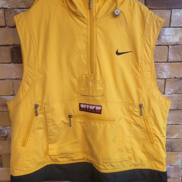 나이키 90' 옐로우 아노락 100