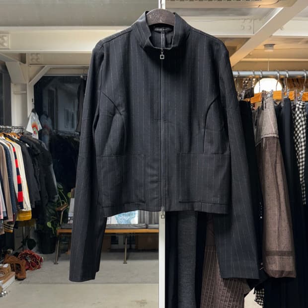 Sarah pacini 핀스트라이프 자켓 