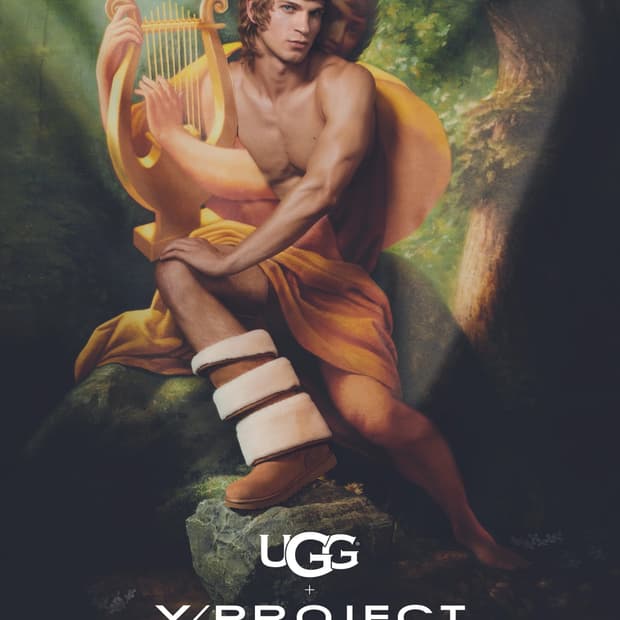 (초레어) 18FW 와이프로젝트  x 어그  레이어드 카멜 부츠