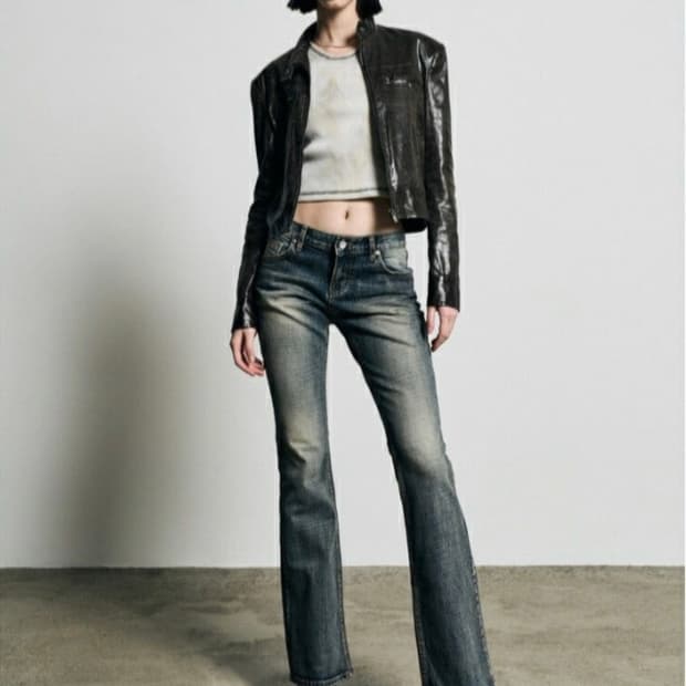 보헤미안서울 보헴서 - 22fw 빈티지 레더자켓 브라운