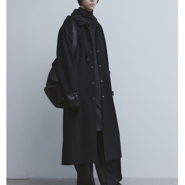 유스 24ss 스냅 싱글코트 m