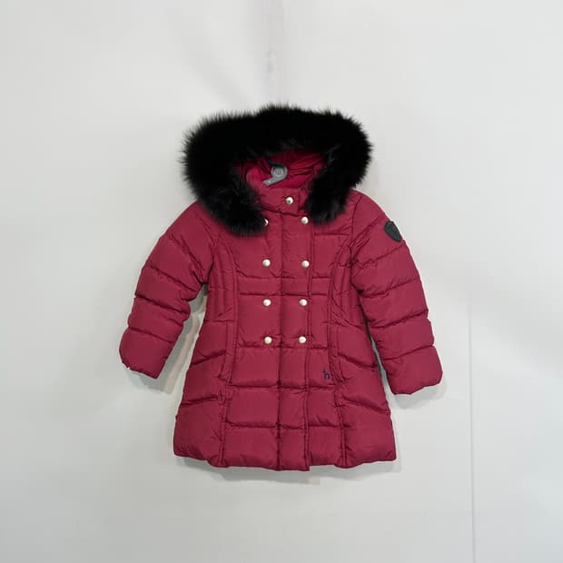 헤지스 키즈 여아 오리털 패딩 110